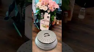 Tovolo Vented Collapsible Medium Microwave Cover #shorts #viral #tiktok #bts #video #microwave #asmr
