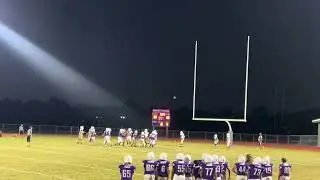 Adan&rsquo;s Fun field goal 7th grade Aragon MS 14 vs Hopper MS 13 
