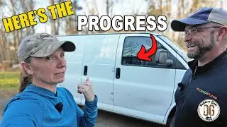 Chevy Express 2500 Van Conversion: Our Build Progress So Far Part 1