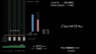 [BMS AutoPlay] RSG3 四魔貴族バトル1 - Ym1024