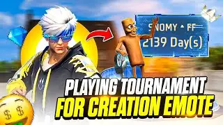 PLAYING TOURNAMENT FOR CREATION EMOTE 🔥 | SOLO TOURNAMENT GAMEPLAY