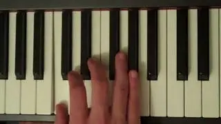 How To Play a C Augmented Chord on Piano