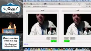 Using jQuery to Build a Federated, Real-Time Video Chat App - Robin Raymond