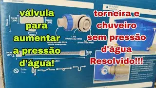 How to pop a valve to increase water pressure!