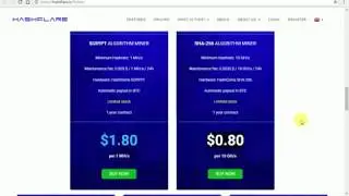 Hashflare update. Contract price reduction $0.80