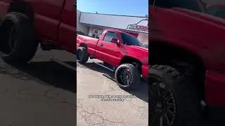 Custom AMP Research Powersteps on Single Cab  Silverado 1500