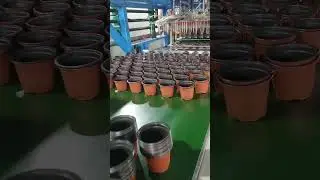 Thermoformed PP Plastic Garden Pots Manufacturer #flowerpot #plantpots #plasticpots