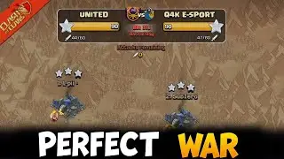 Perfect 90-90 WAR DRAW! Most Intense Clan War Ever &ndash; Clash of Clans