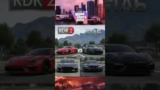 RDR 2 Vs GTA 4 Vs GTA 6 #gta5 #gta #gta6 #shorts #virlshorts