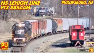 REPLAY LIVE PTZ Railcam | NS Lehigh Line | Phillipsburg, NJ