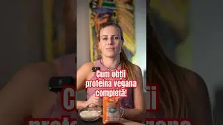 Proteina vegana completă ! #alimentatie #nutritie #slabire #dietă #proteinavegana