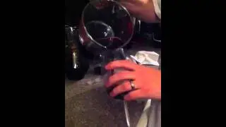 Hyperdecanting test on 2009 bordeaux