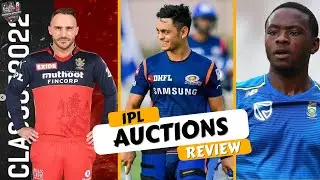 IPL 2022 Auctions Analysis! Best Team?
