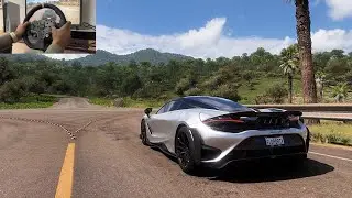 McLaren 765 LT |  Forza Horizon 5 | Moza R3 steering wheel 