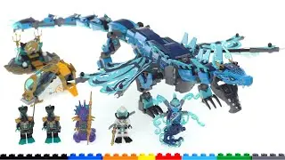LEGO Ninjago Water Dragon 71754 review! Good builds, glorious NRG Nya