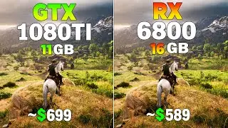 GTX 1080 Tİ vs RX 6800 - Test in 8 Games