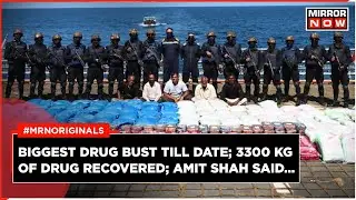 Mega Gujarat Drug Bust: 'Produce of Pakistan', NCB Recovers 3,300 Kg Drug From A Boat | English News