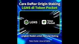 Cara daftar dan staking Origin di Token Pocket:Bisnis paling aman #tokenpocket #origin