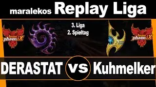 Team PheeniX DERASTAT vs. Team PheeniX Kuhmelker - maralekos Replay Liga - Saison 3 - Starcaft 2