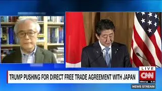 U.S. and Japan showcase alliance on Trump visit