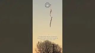 Strange Falling Object Filmed in Billings, Montana, February 2023 👽 #shorts