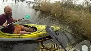 HUGE deer found while crappie fishing on BONE CREEK LAKE