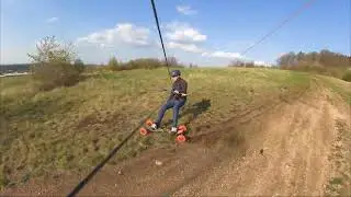 KiteLandBoarding freeride Rogoznica