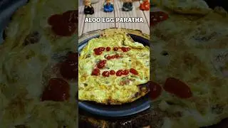Egg Paratha Recipe | Anda Paratha | Aloo Omelette Paratha | Street Style Breakfast Idea