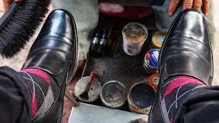 Rude shoeshiner wants to be a content creator | Not ASMR