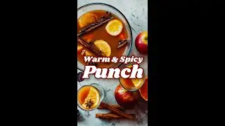 Warm and Spicy Autumn #Punch 🍹🍂🧡