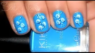 Bubbles nail art tutorial