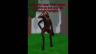 POV the deer is hungry and the fire went out #99nightintheforest #roblox #forest