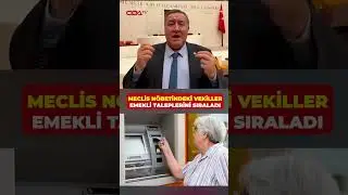 CHP Niğde Milletvekili &Ouml;mer Fethi G&uuml;rer, TBMM'de emeklilerin taleplerini sıraladı
