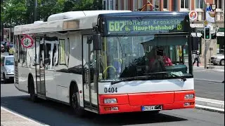 Bonn 607 - Eichendorffstr to Konrad Adenauer Platz