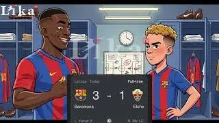Barcelona 3:1 Elche | Rashford and Yamal voice out after performance 