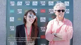 Paleochora Lost World Film Festival 2019 - Interview - Bruno Chatelin & Olivia Hadjiioannou