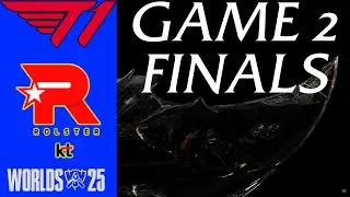 KT против T1 &mdash; Игра 2 | Гранд-финал LoL Worlds 2025 | KT Rolster против T1