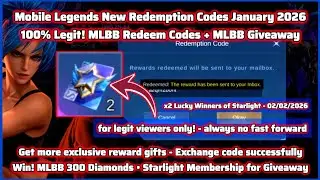 Новые промокоды Mobile Legends от 1 февраля 2026 года - промокоды MLBB + розыгрыш карты Starlight!