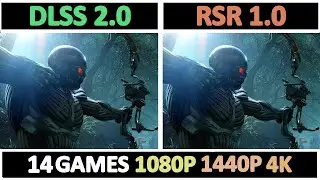 DLSS 2.0 vs RSR 1.0 | Tested 14 Games |