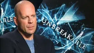 Bruce Willis talks about playing David Dunn in the 2000 film Unbreakable