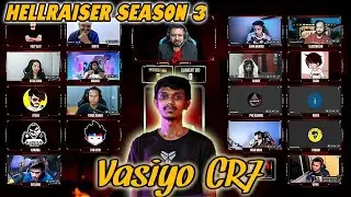 VASIYO CRJ7 AUCTION  HELLRAISER SEASON 3 | VASIYO JOINED NEW TEAM | VASIYO IN TOURNAMENT AUCTION |