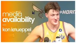 Hornets vs Warriors: Kon Knueppel Postgame Media Availability | 12/31/2025