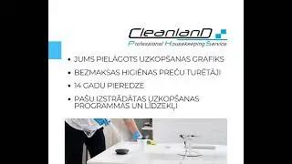 Cleanland PHS profesionāls uzkop&scaron;anas serviss