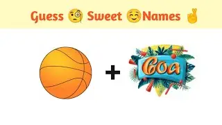 guess sweet name using emojis| emoji puzzle | emoji guessing | Sweet names