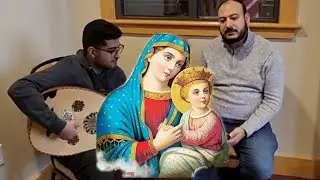 أنا أول كلامي أصيح السلام...مديح برمون عيد الميلاد للشماس مرقس شحاتة وعزف عود الشماس كيرلس قديس
