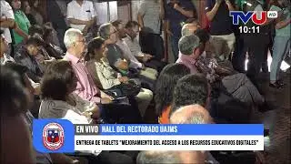 ACTO DE ENTREGA DE TABLETS 