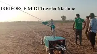 Irriforce MIDI TD Traveler Machine Installation | Spray Gun | Sprinkler | Irrigation Gun |