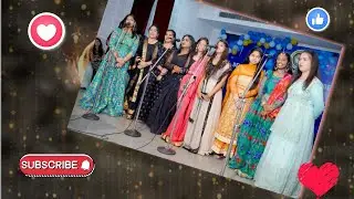 Farewell singing  performance  by computer science students of devki devi jain memorial college