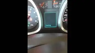 How to reset the oil change due service light on a 2014 Chevrolet Equinox