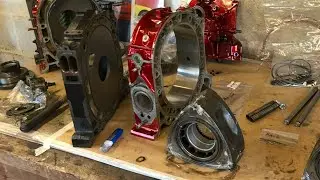 13b rew rotor and seal clearancing, and rotor assembly. Ep7 Rx7 build